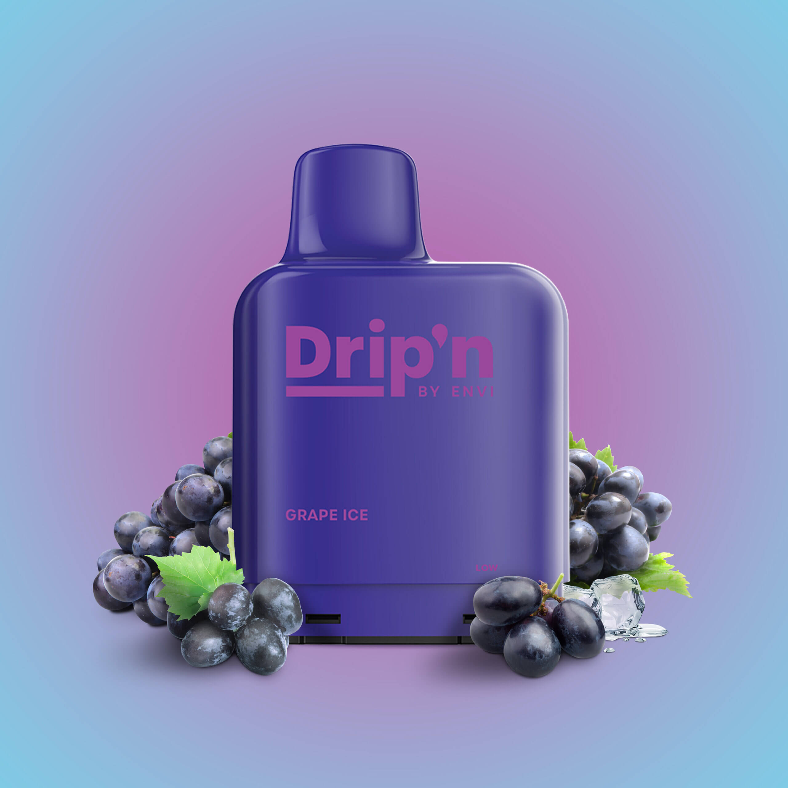 Drip'n 7K Level X - Grape Ice - Vape Station