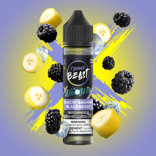 Flavour Beast 60ml - Blazin Banana Blackberry