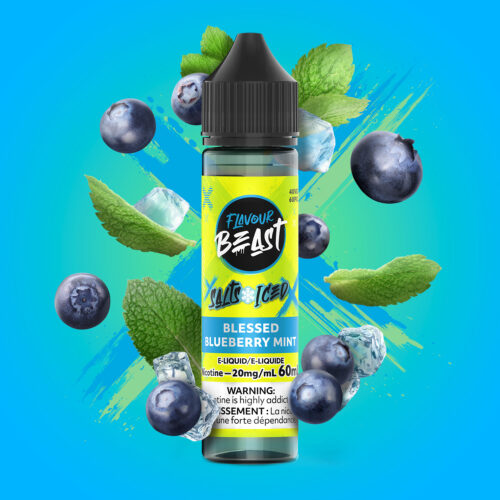 Flavour Beast 60ml - Blessed Blueberry Mint