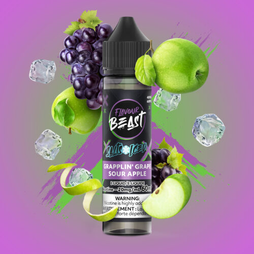 Flavour Beast 60ml - Grapplin Grape Sour Apple