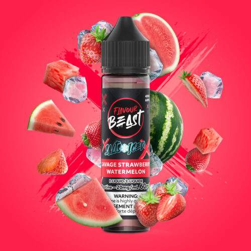 Flavour Beast 60ml - Savage Strawberry Watermelon