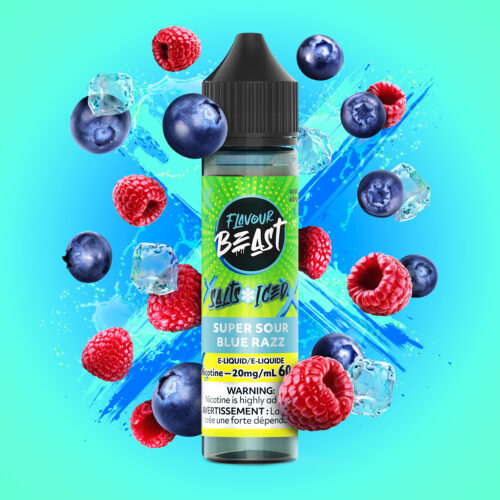 Flavour Beast 60ml - Super Sour Blue Razz