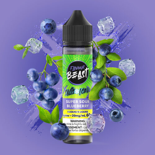 Flavour Beast 60ml - Super Sour Blueberry