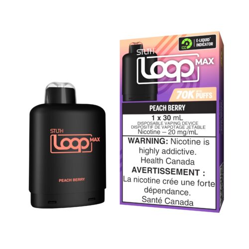 STLTH LOOP MAX 70K - Peach Berry