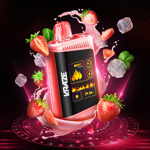 KRAZE HD MEGA 20K - Strawberry Swirl Ice