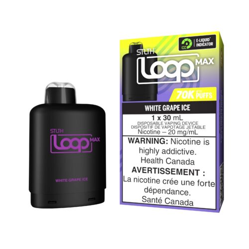 STLTH LOOP MAX 70K - White Grape Ice