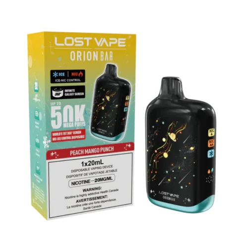 LOST VAPE ORION 50K - PEACH MANGO PUNCH