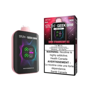 STLTH X GEEKBAR 80K - SOUR STRAWBERRY ICE